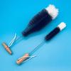 Dust Removal Glassware Jars Cleaner With Beechwood Handle Cleaning Brush Soda Stream Bottle Brush