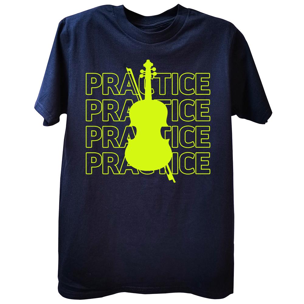 Ling Ling Violin Practice 40 Hours A Day T Shirts Streetwear Short Sleeve Birthday Gifts Summer Music Tshirt Mens Clothing