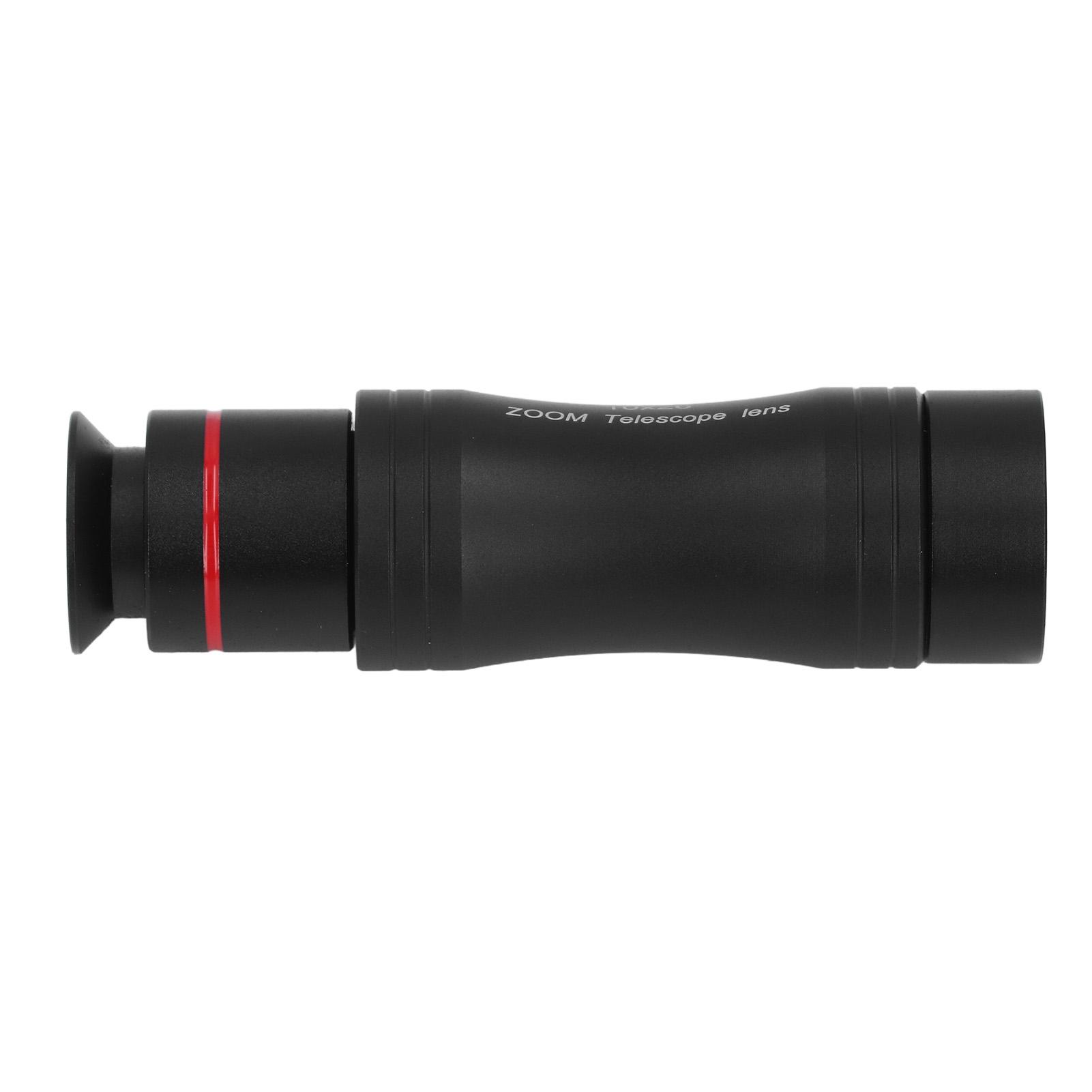 

10x26 Monocular Telescope Lightweight Portable Phone Telephoto Lens with Clip for Bird Watching