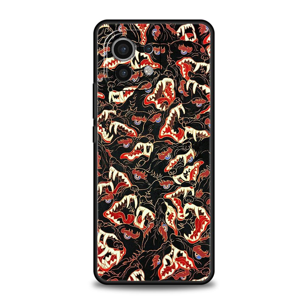 

Чехол для телефона для Xiaomi Mi 15 14 13 12 11 Ultra 14T 13T 12T 11T 10T Pro Lite 5G Ударопрочный Мягкий ТПУ Capas Глаз Ктулху Xiaomi 14T