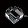 Clear Square Acrylic Ring Display Stand Holder | Jewelry Organizer for Craft Shows, DIY Photo Props, Retail Showcase | Valentine Gift