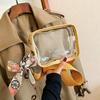 Stylish Urban Chic Transparent Square Shoulder Bag Soft Pvc Jelly Bag