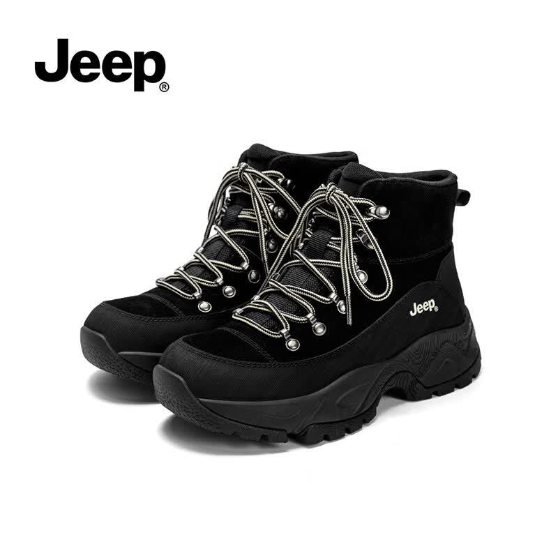JEEP Women s Autumn Casual Thick-Soled Martin Boots 40