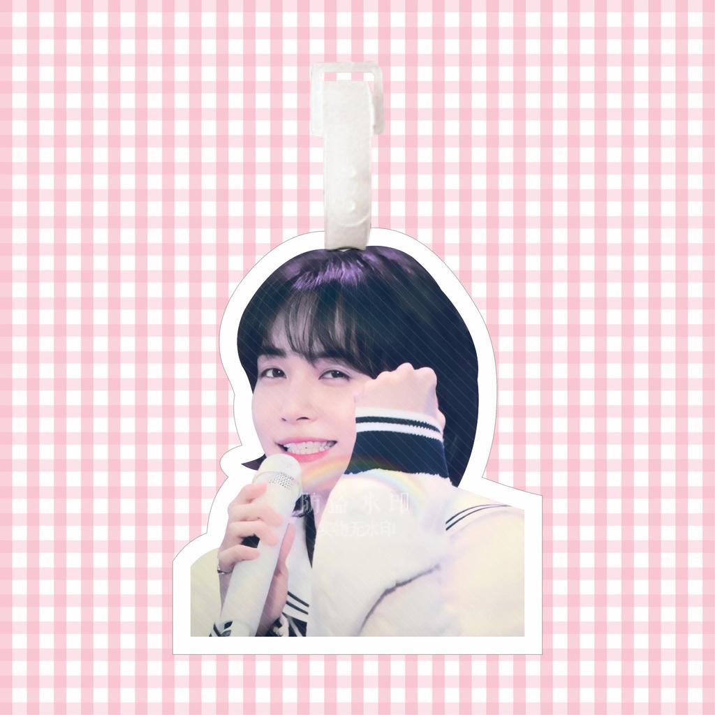 Yoon Jeonghan Seventeen Luggage Tag Keychain Ornament