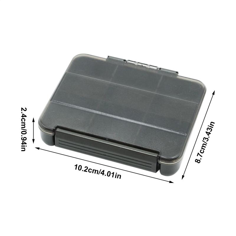 Fish hook box Built-in multi-grid structure Toolbox Plastic Storage Box Waterproof Dust-Proof Container Fishing Accessories