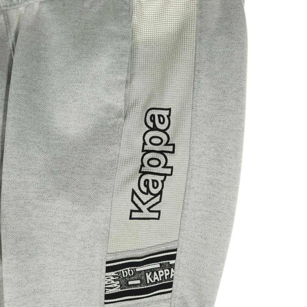 Kappa Lata 90. Stare haftowane spodenki dresowe w86 szare Męskie Używane