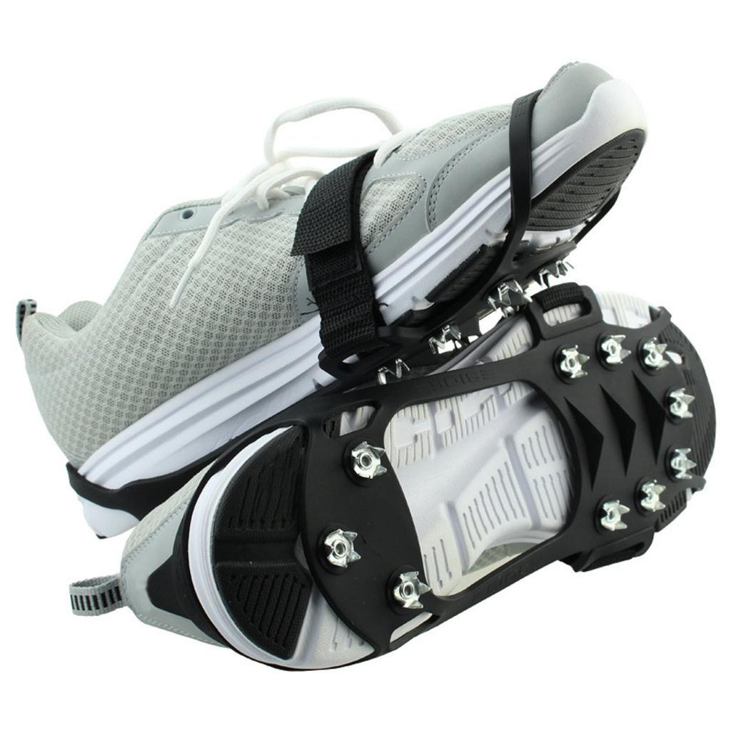 Outdoor 10-tooth Crampons Snow Non-slip Shoe Cover Ice And Snow Wear-resistant Snow Shoe Spikes