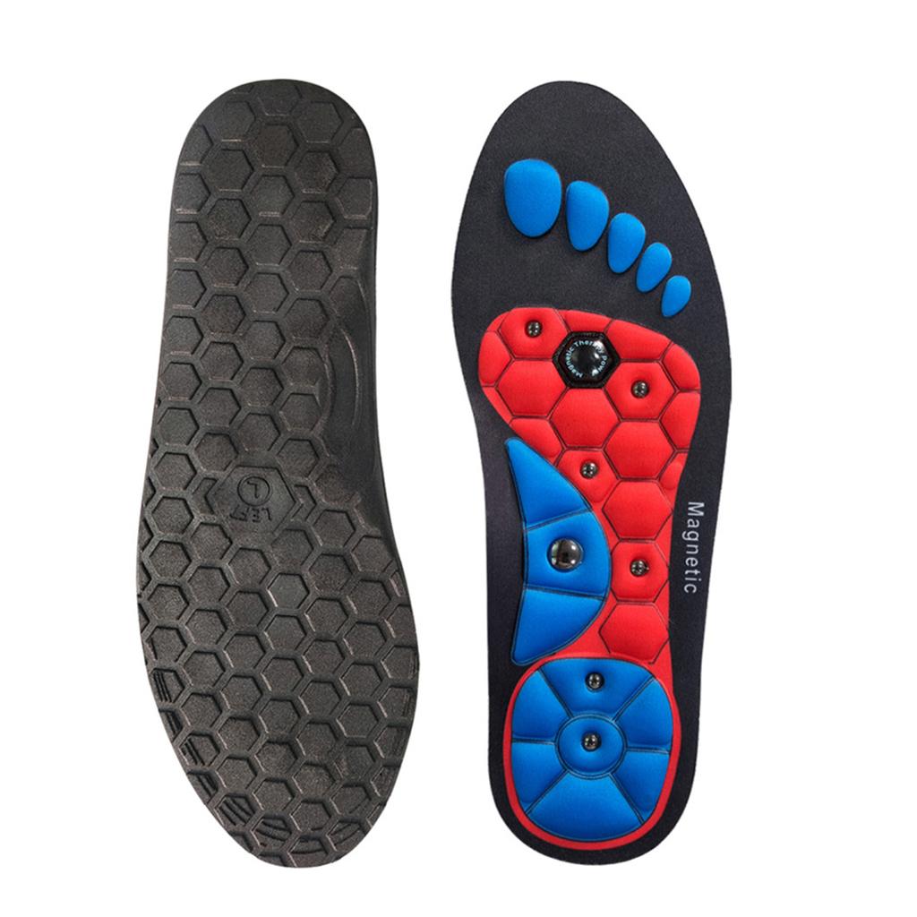 1 para wkładek do terapii magnetycznej, wkładki do masażu akupresurowego dla mężczyzn i kobiet, wkładki do stóp, które wspomagają krążenie krwi i łagodzą ciśnienie