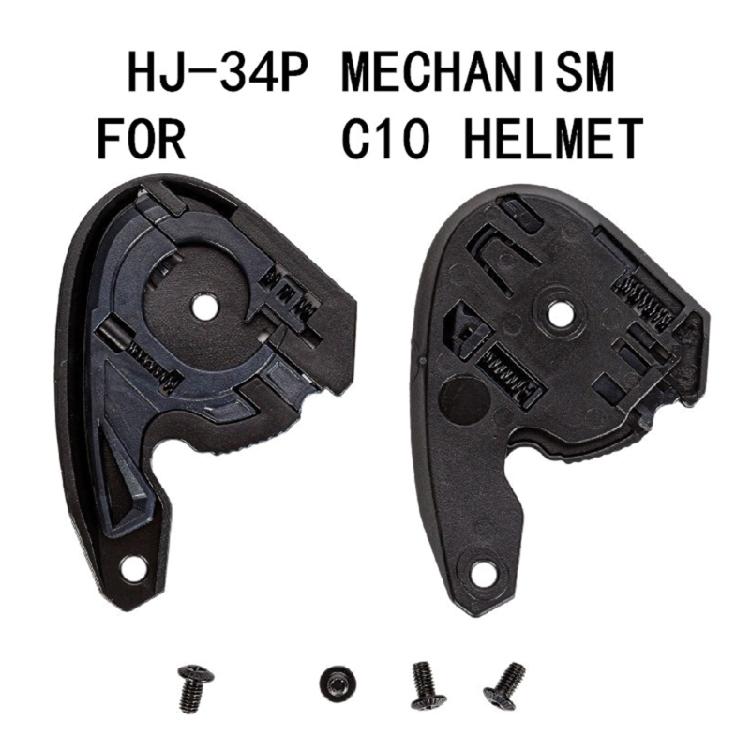 Secure Quick Mounting Helmets Bottom Base Adapter Connector for  C10 Skiing Skateboarding Biking Activity Enthusiasts