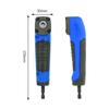 90 Degree Right Angle Shank Extension Adapter Ergonomic Handle Magnetic Screwdriver Socket Holder Power Tool Parts