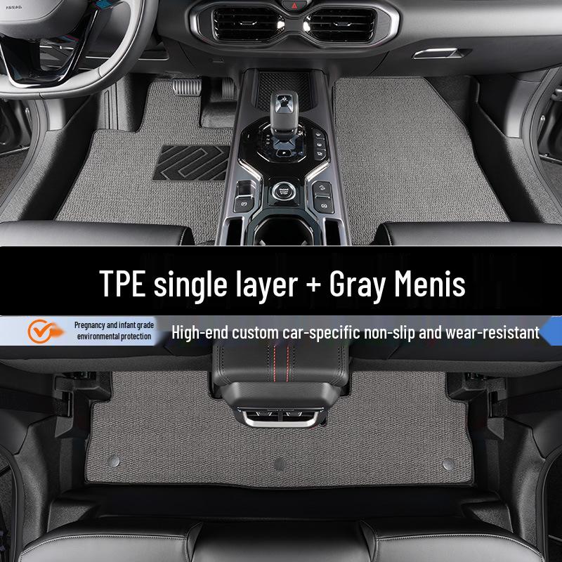 Changan Uni-K 21-24 Dywaniki podłogowe TPE - Pełne pokrycie, Dopasowane na miarę