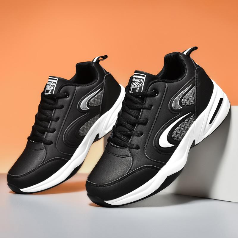 

Модные баскетбольные кроссовки для мужчин, мужские спортивные водонепроницаемые кроссовки для тренировок в спортзале, повседневная нескользящая обувь, бесплатная доставка 45 черный белый