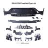 Mercedes-Benz GLC Coupe GLC63s AMG/GLC43 Quad Exhaust Rear Lip Tailpipe.