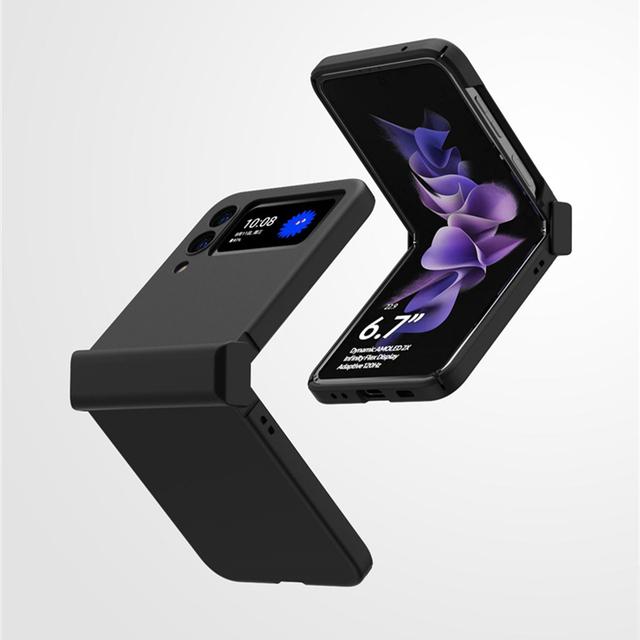 

Чехол с шарниром Z Flip 4 5g для Samsung Galaxy Z Flip 3 5g, чехол для Samsung Z Flip 4 3, защитный противоударный полный чехол для телефона For Z Flip 3 5G чёрный