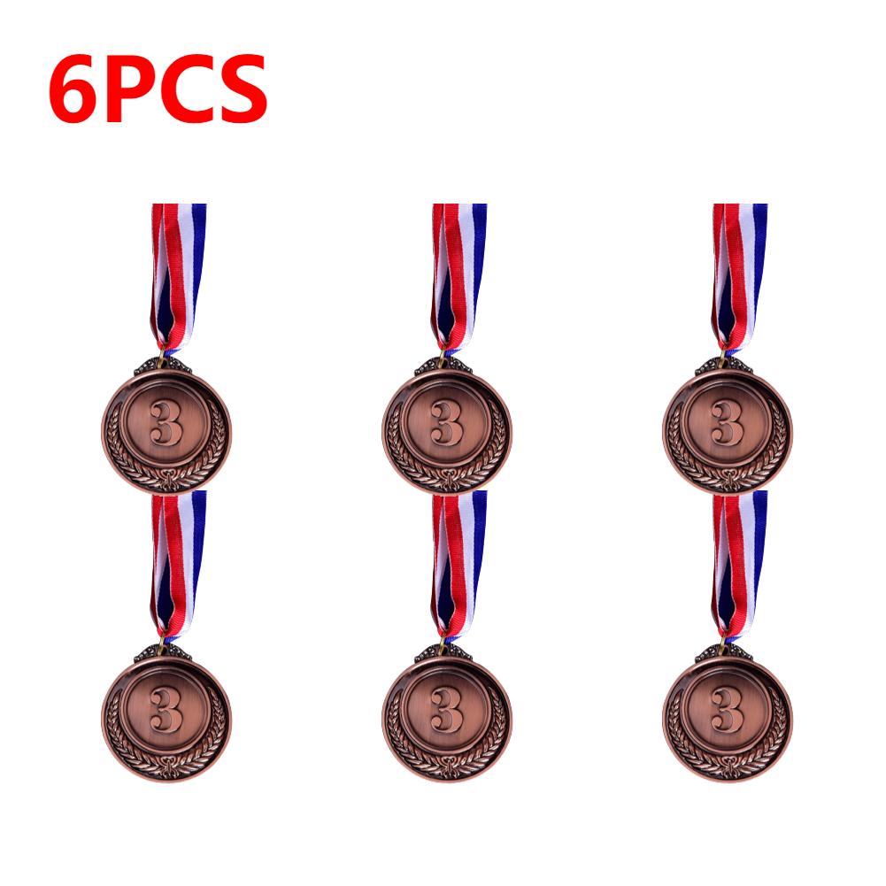 1-10pcs Gold Silver Bronze Prizes Winners Medals Sports Day Competitions Awards Medal Adults Children Outdoor Games Souvenir