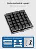 Custom USB Mechanical Macro Keyboard - 33 Keys, 6 Rows, Programmable for Shortcuts and Passwords
