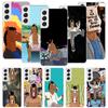 Cartoon B-BoJack Horsemans Phone Case For Samsung Galaxy S26 Ultra S23 S24 S25 Edge S20 FE S21 S22 Plus Soft Print Shell Cover F