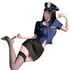 Sex Underwear Sex Police Uniform Cosplay Uniform Hot Nightclub Bar Uniform Hollow Buttocks Skirt Women