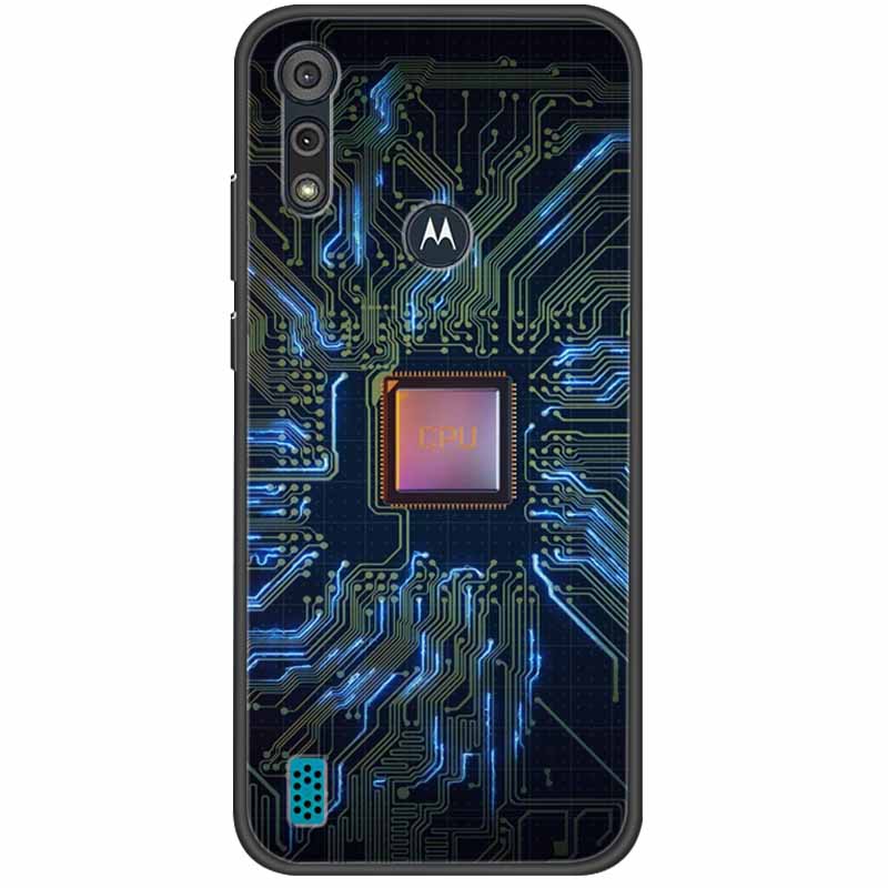 For Moto E 2020 Case G Pro Fast Shockproof Silicone Soft Fashion TPU Phone Cover For Motorola Moto E6s 2020 Cases Luxury Cute