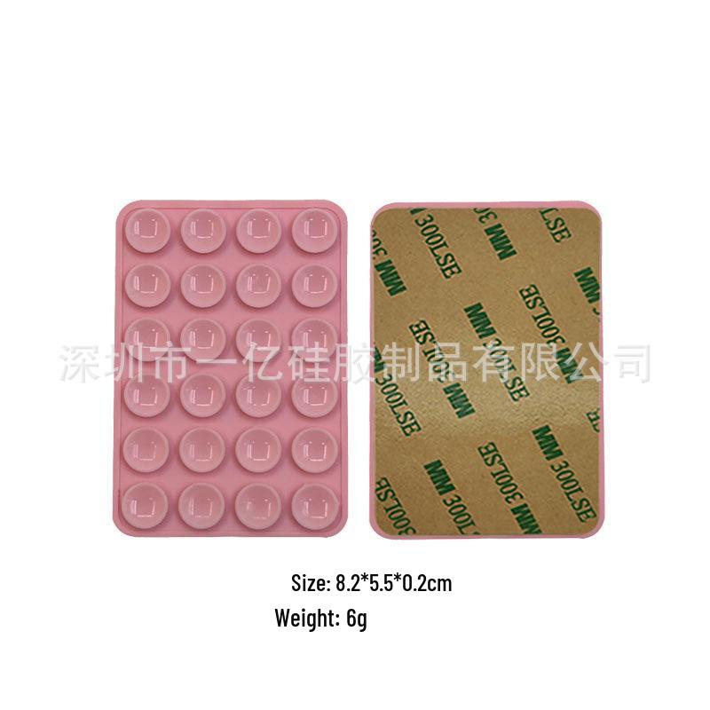 Silicone Phone Holder: Portable, Anti-slip, Stable Suction Cup Back Sticker