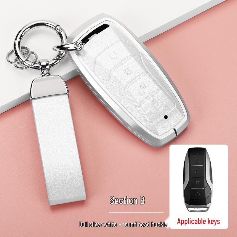 Full Coverage Key Case for BYD Tang, Song, Han, Qin PLUS, Yuan - New Key Shell and Buckle