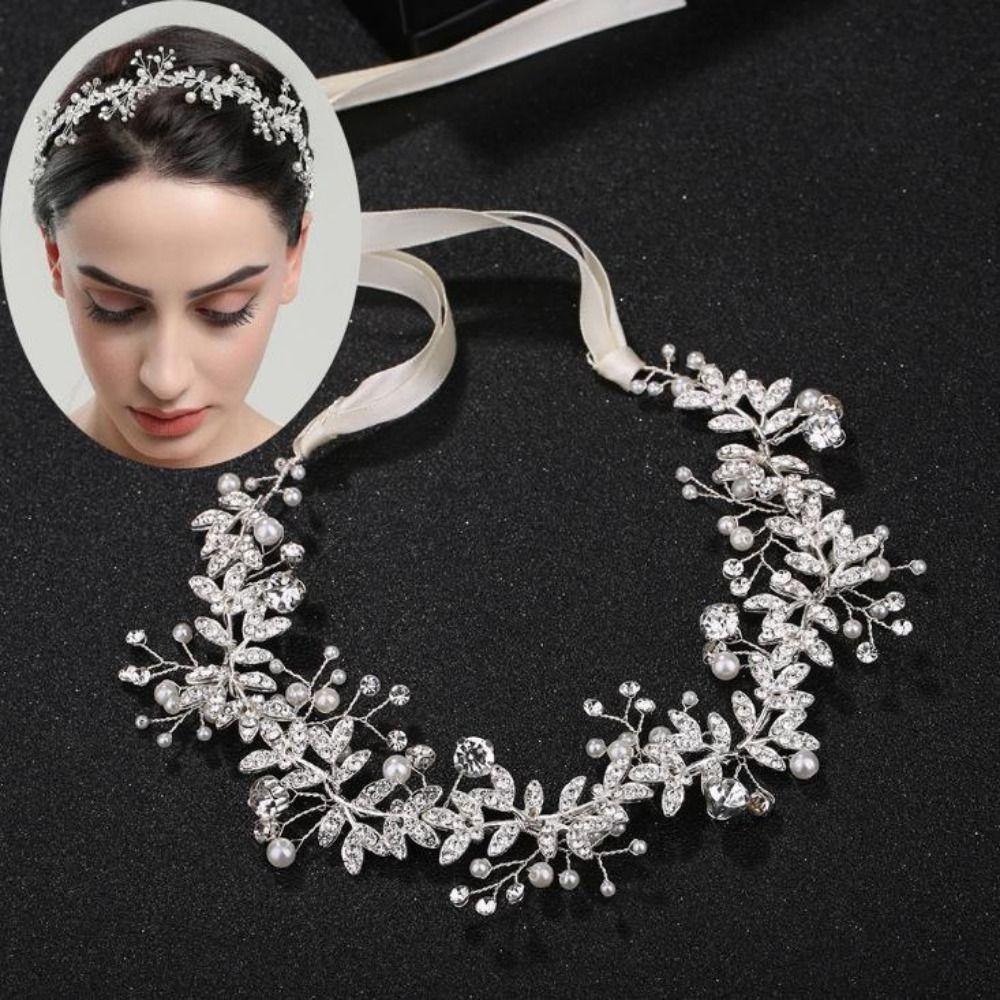 Sparkling Wedding Tiara Gold/Silver Bridesmaid Headwear Rhinestone Headpiece  Beach Hawaii