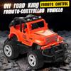 Children's toy car remote control car four-wheel drive inertia off-road strong impact resistance performance, cool drifting