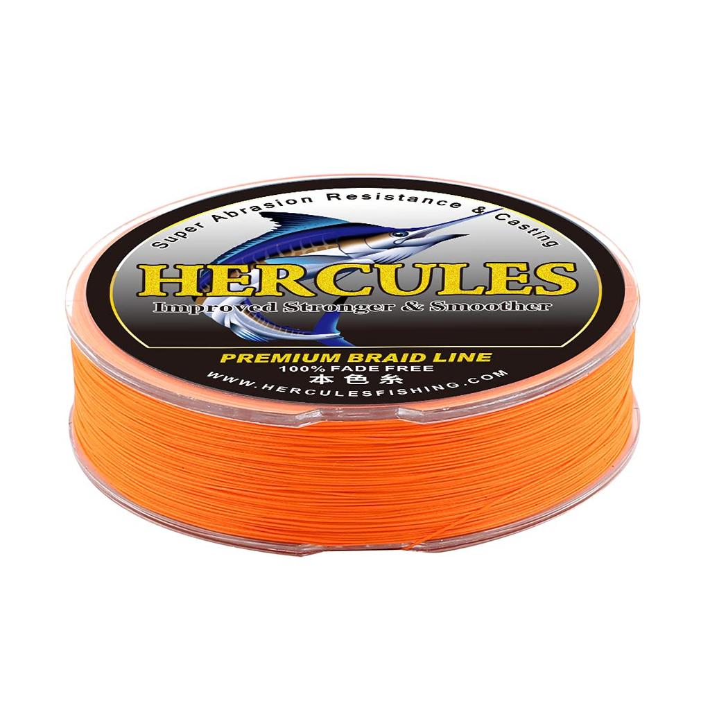 HERCULES PE Fishing for Sea Boat Horse Mackerel and Size 1 Line, Colorfast, 8-Strand Braid, Long-Distance Casting, High-Strength, High-Sensitivity,