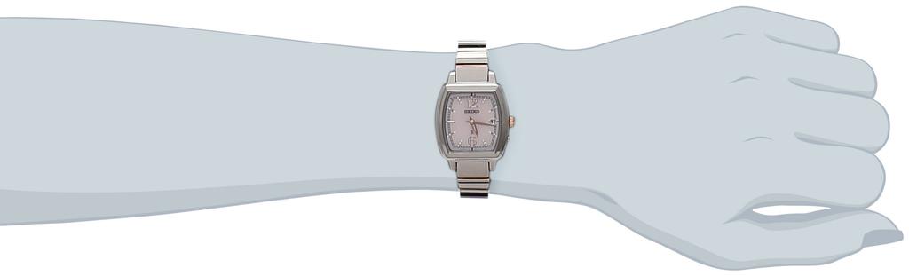 Lucia Watch Solar Radio Modified Sapphire Glass SSVW057 Gold [Seiko Watch]