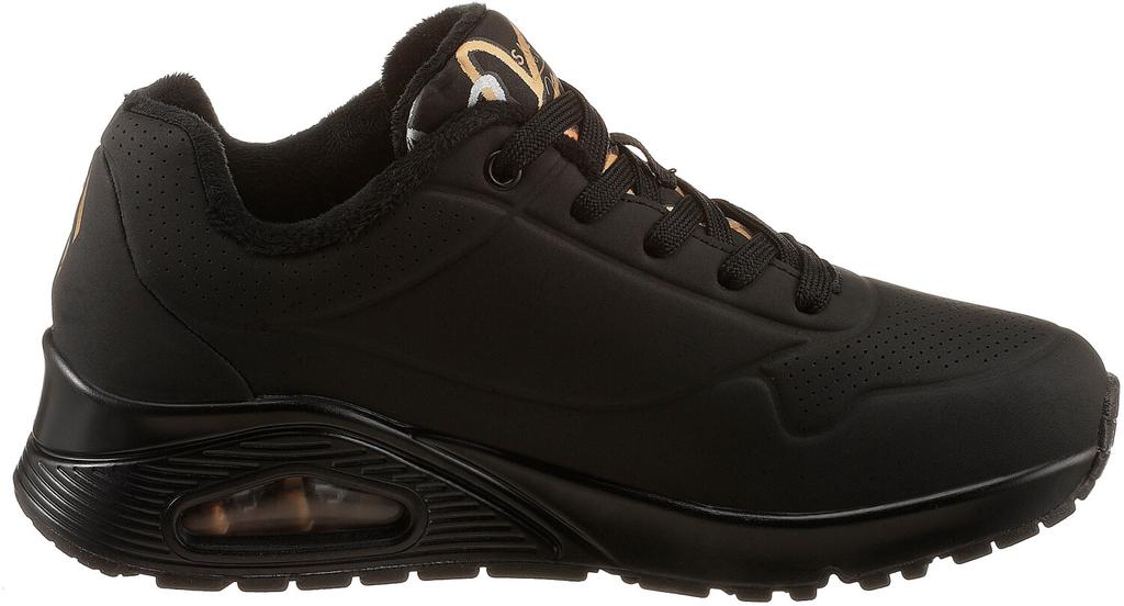 Skechers Uno James Goldcrown Metallic Love кроссовки черные