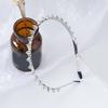 Unique Silver Studded Headbands Multifunctional Stylish Alloys Headpiece Fashionable Head Accessory