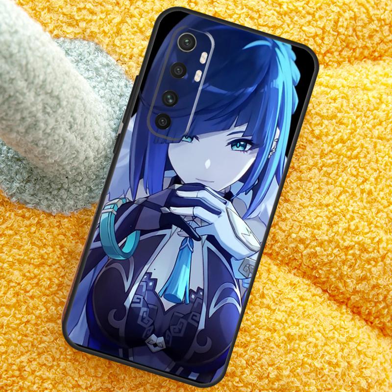 Genshin Impact Yelan Case For Xiaomi 15 14 Ultra 13T 14T 15T 17 Pro Max Cover For POCO X7 F8 Pro X3 X5 X6 F5 F6 F7