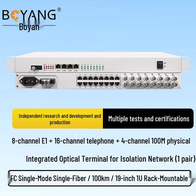 Boyang Integrated Multi-service Fiber Optic Multiplexer