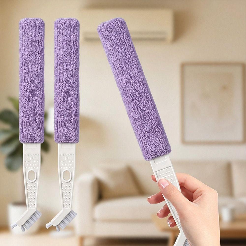 Detachable Air Conditioner Cleaning Brush Microfiber Blind Cleaning Brush Home Cleaning