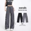 Women's American Style High-Waist Loose Cargo Pants