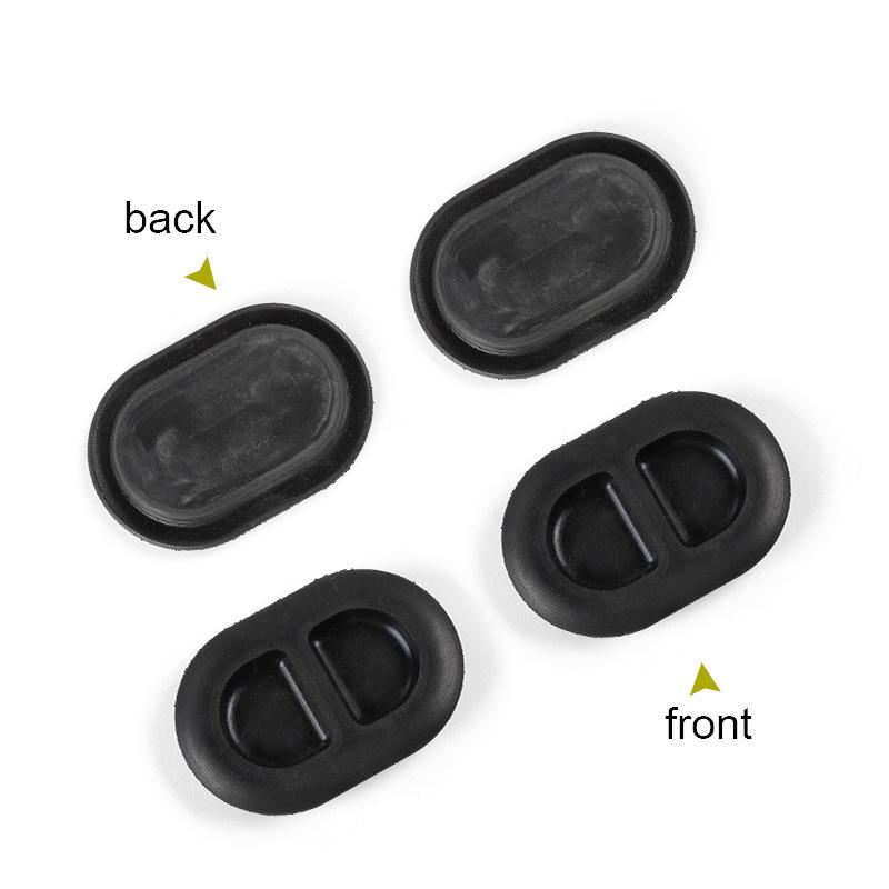 For Jeep Wrangler JK JKU JL JLU 2007-2024 Floor Pan Drain Plug Rear Front Floor Rubber Plug 4pcs/set