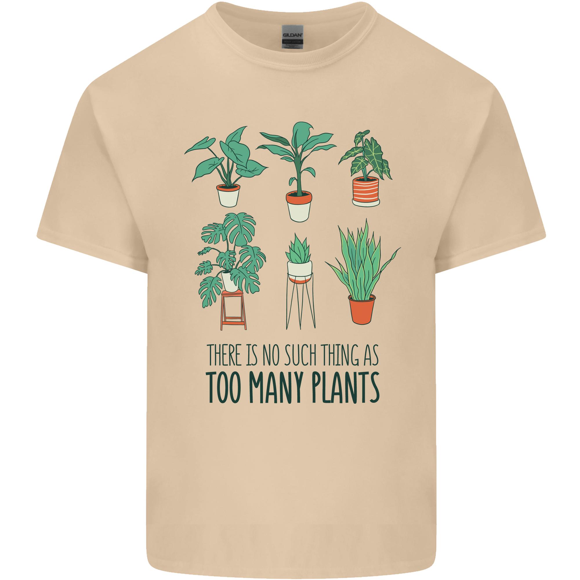 No Such Thing as Too Unisexy Plants Gardening Unisexs Light Cotton TShirt S
