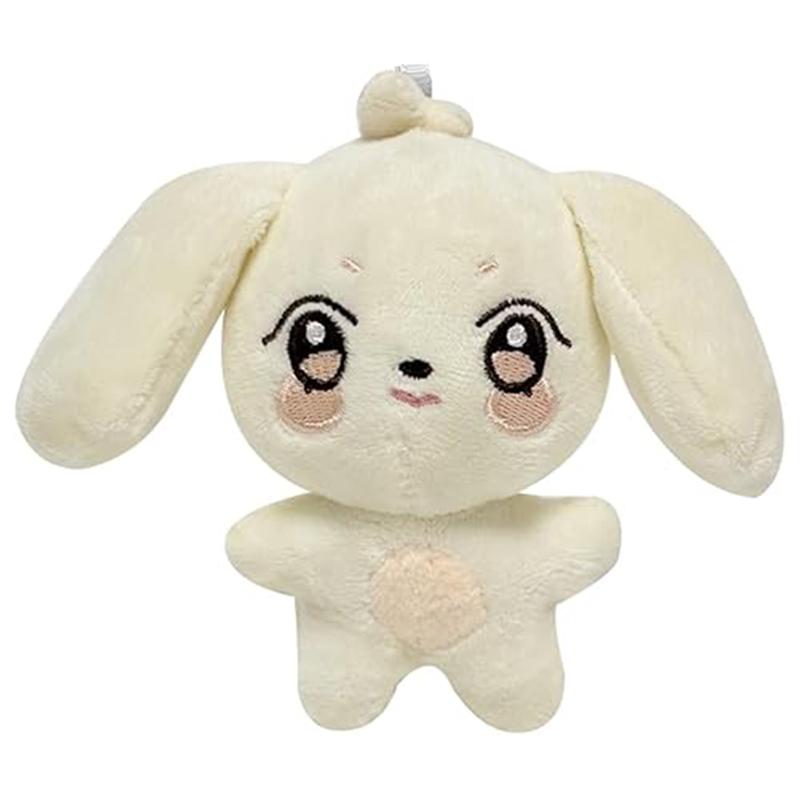 Mini Animal Plush Keyring Cute Fluffy Car Key Pendant Backpack Wallet Ornament Teen Girls Accessories
