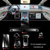 Compatible BYD Qin L Interior Accessories: Navigation Screen, A/C, Gear Shift Films, Center Pillar Sticker, HD TPU for 25 Models