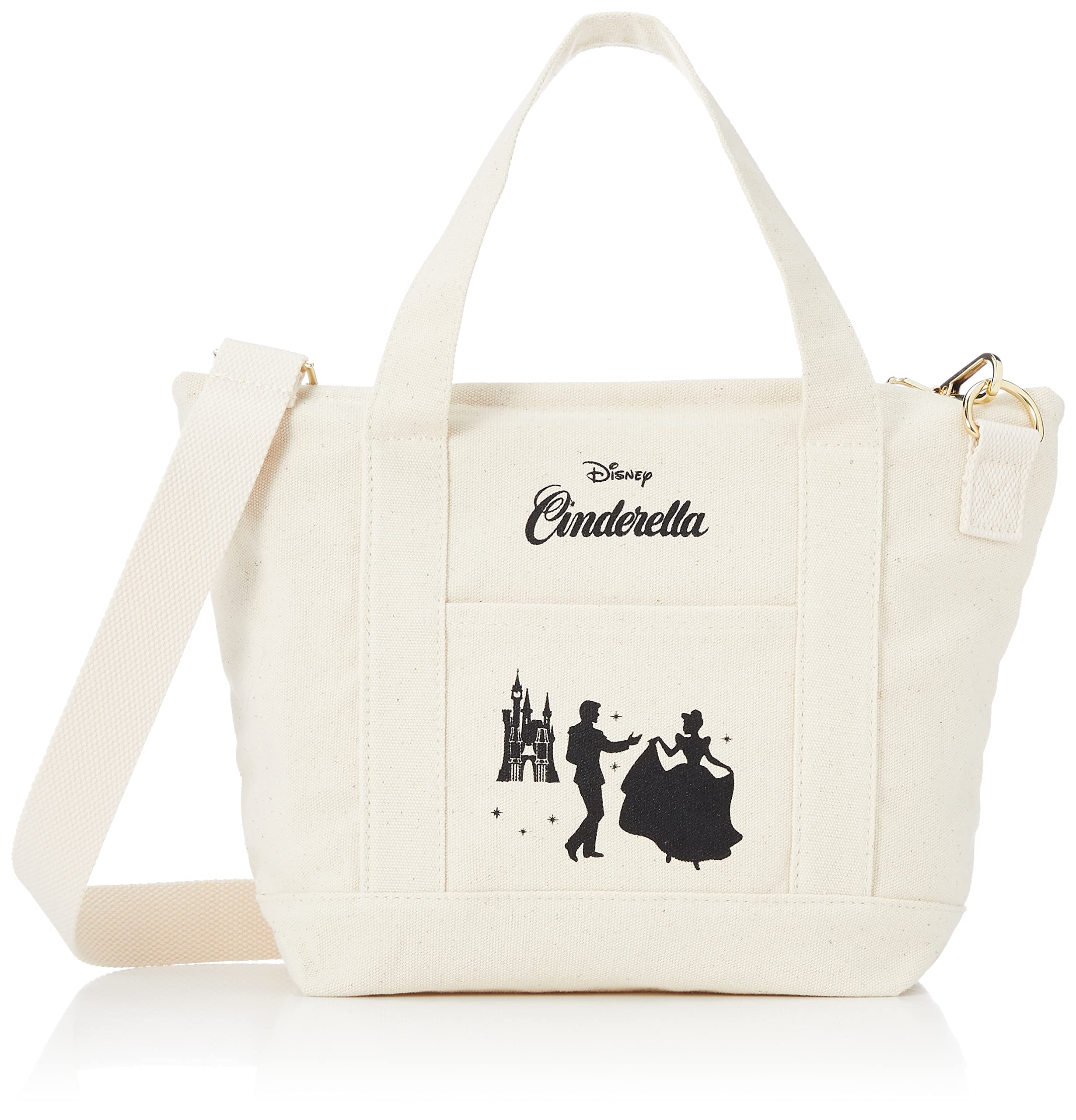 

Hapitas Двусторонняя сумка через плечо Сумка 6053 Силуэт Золушки из Диснеевских принцесс PS20