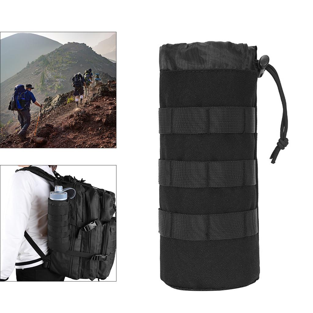 Borsa Portabottiglie Tattica PatiosGuard Per Sistemi Molle – Regolabile In Nylon 1000D – Adatta Per Escursioni, Campeggio E Sopravvivenza – Colore Verde