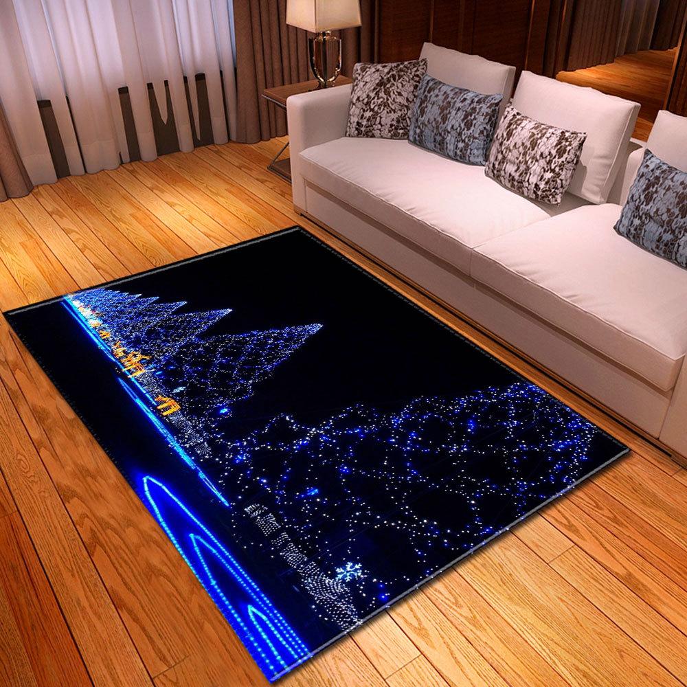 Christmas Living Room Floor Mat Bedroom Dining Room Carpet Carpet Doormat