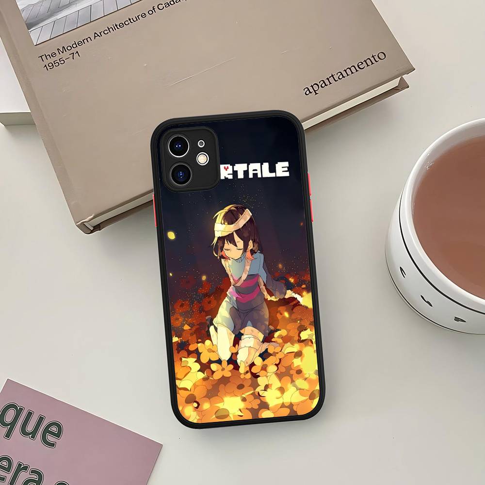 U-Undertale Phone Case For IPhone 16e 16 15 14 13 12 11 Pro Max X XS MAX Plus Spuerstar Matte Cover