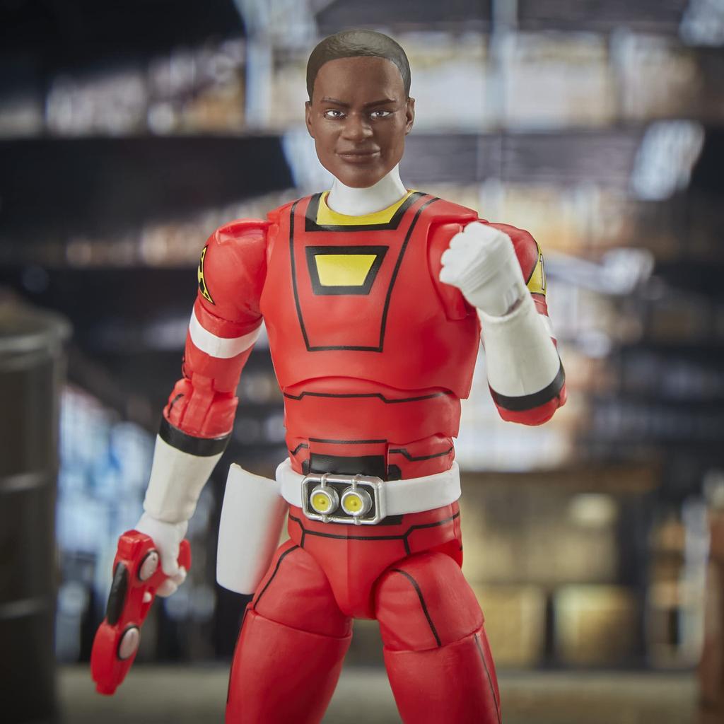 Power Rangers Lightning Collection Turbo Red Ranger 6-inch Premium Collectible Action Figure Toy with Accessories, Ages 4 and Up