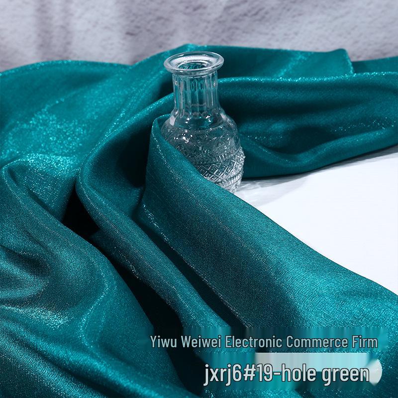 Meteor Satin Fabric: Flash Bark Satin Hanfu Skirt, Sofa Cushion, Pillow Cloth, Decorative Fashion Clothing Fabric.