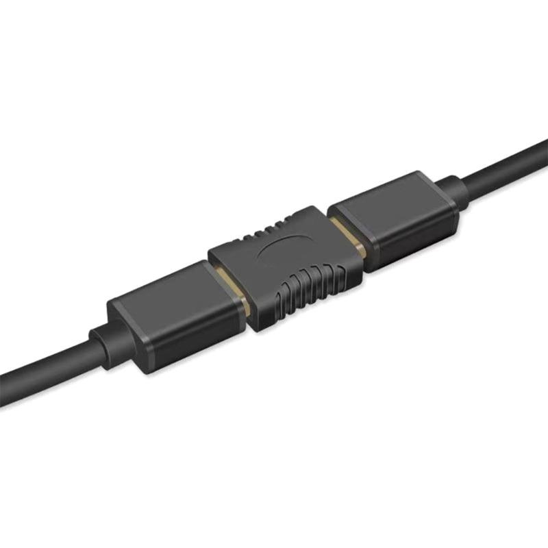 For HDTV Female To Female Coupler Adapter 2.0 4K60Hz Support For 3D Devices PC TV Monitor Gaming Consoles