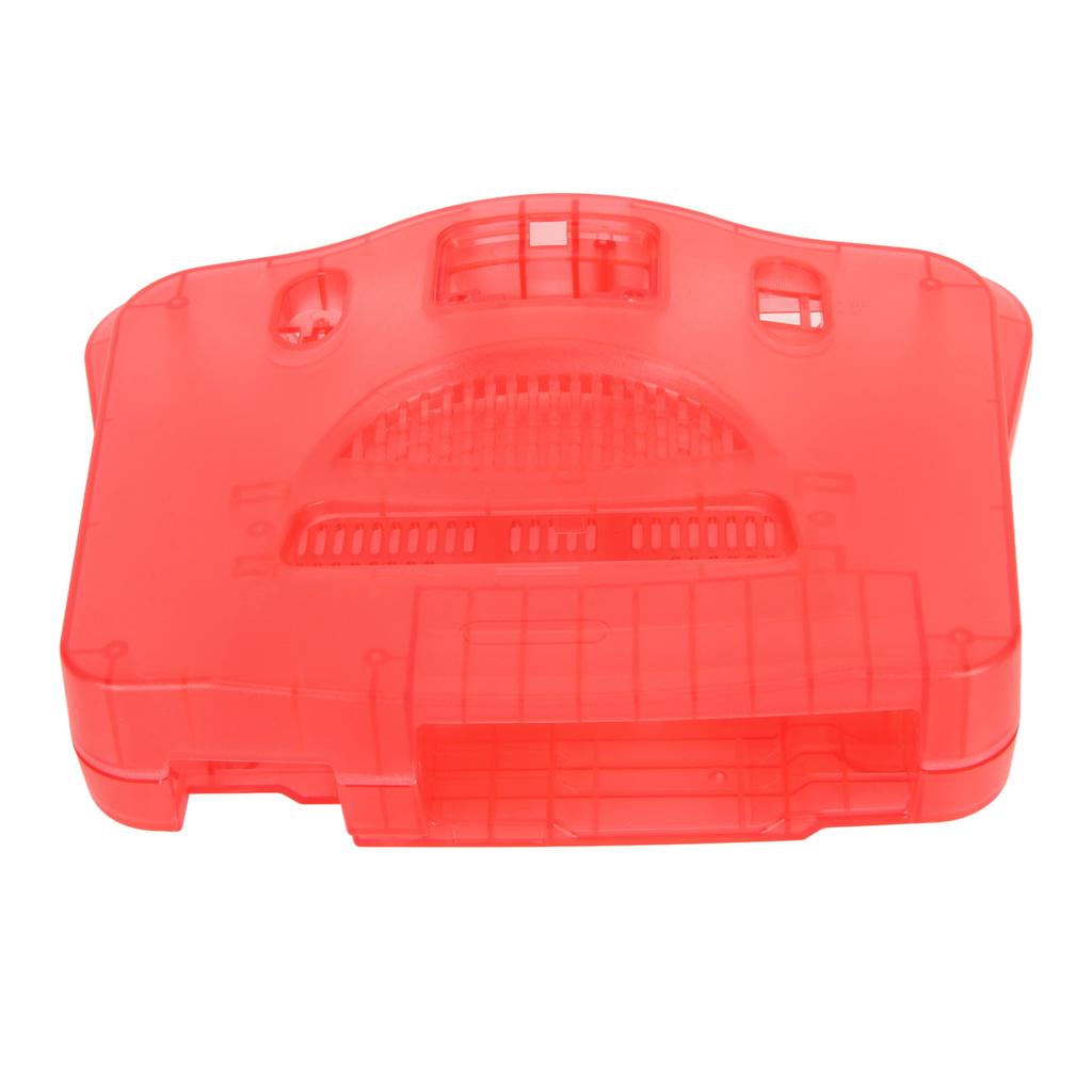 Retro Video Game Console Translucent Case Professional Dustproof Thickened Game Console Protective   for N64 Console