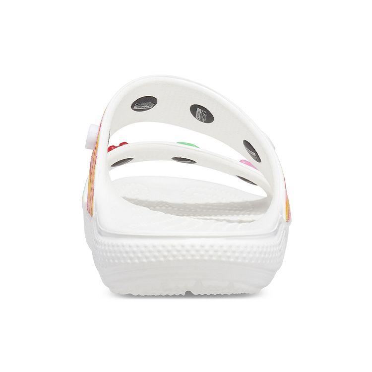 Crocs Classic Sport Clogs Unisex Footwear White Multicolor 206985-94S