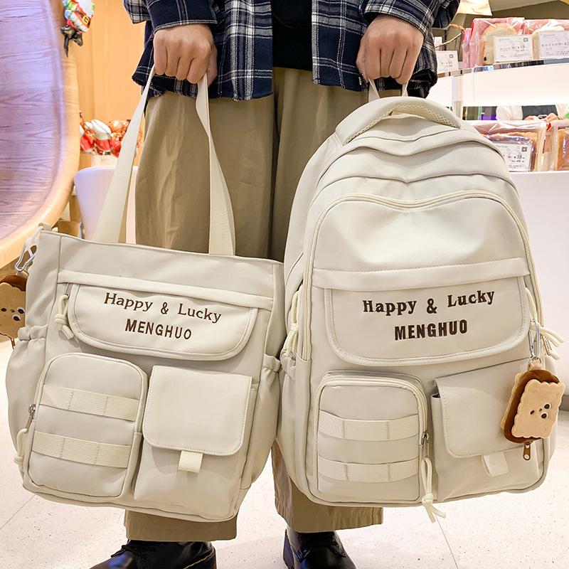 Girls  Junior High School Students  Elementary School Students  Two Piece Backpacks  High School Students  Backpacks