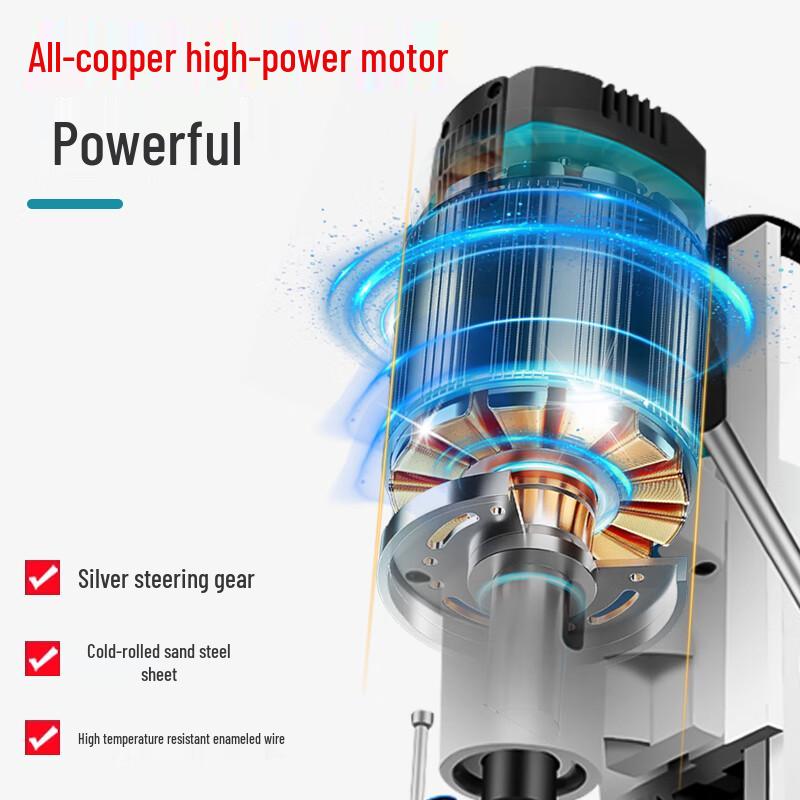 Boda Industrial Magnetic Core Drilling Machine CN plug (adapter included)